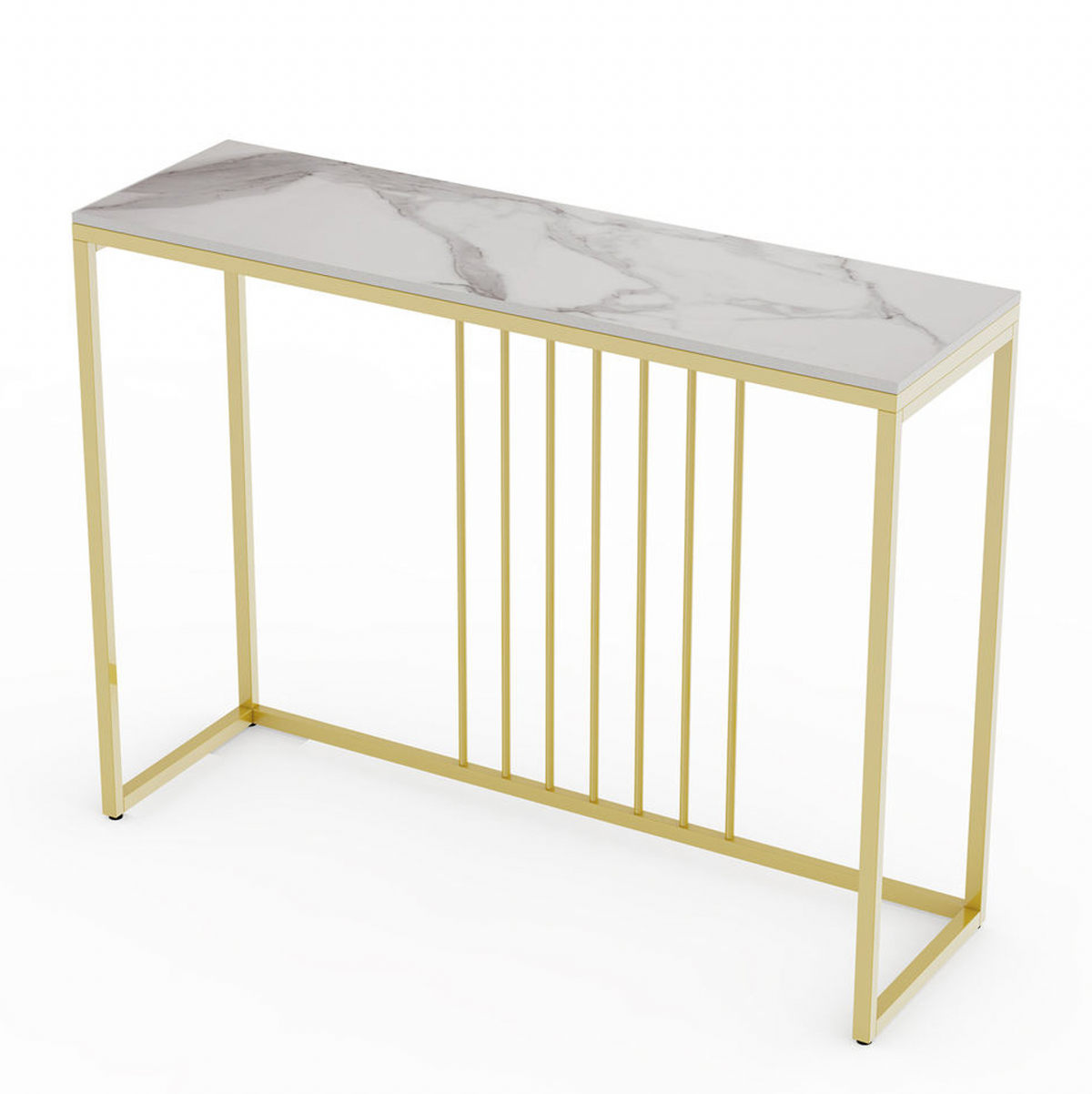 Interior Ave - Aurelia Hallway Console Table - Gold - 100cm